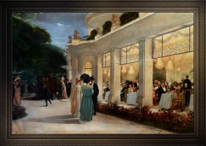 Une Soiree Au Pre Catelan by Henri Gervex Old Masters Reproduction